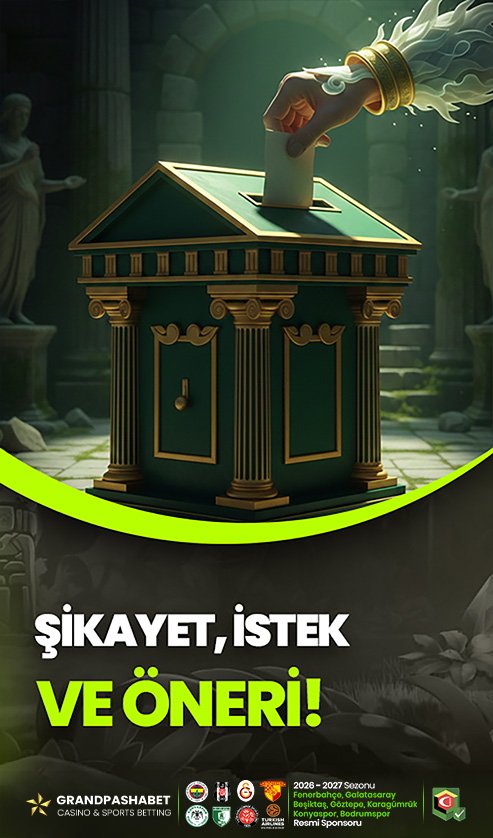 ŞİKAYET, İSTEK VE ÖNERİ!